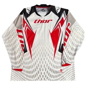 Vintage Y2K Thor MotoCross Motorcycles Official Jersey Men’s XL